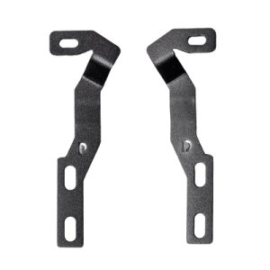 Toyota Tacoma Light Mounts - Front - Go Rhino - XE Hood Hinge Cube Light Mount - Textured Black - `16-`23